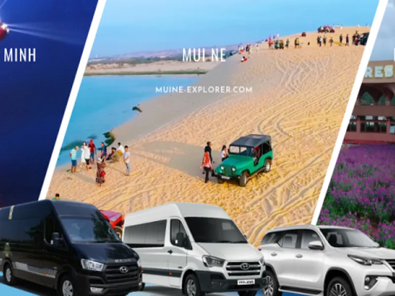 Ho Chi Minh To Mui Ne Day Trip Ending Dalat (Sunset Tour) 6-8 Guests Limousine