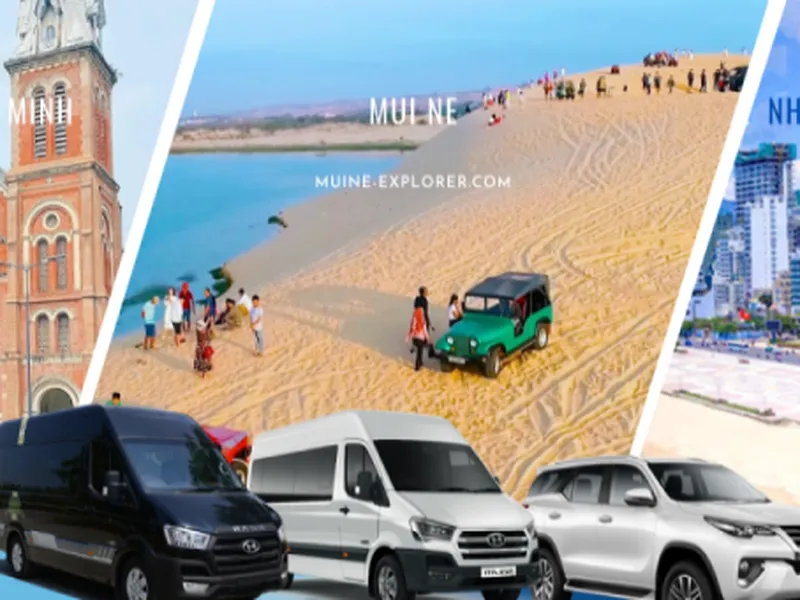 Ho Chi Minh To Mui Ne Day Trip Ending Nha Trang (Sunset Tour) 1-5 Guests Limousine