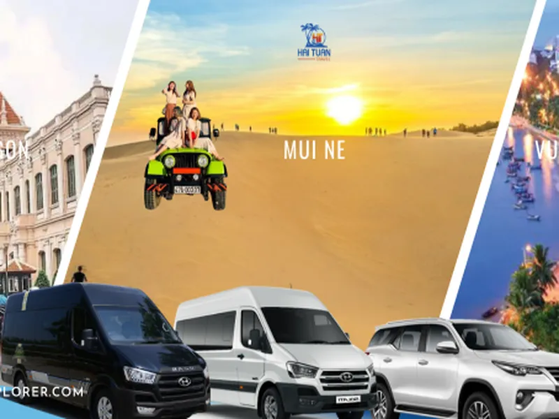 Ho Chi Minh To Mui Ne Day Trip Ending Vung Tau (Sunset Tour) 6-8 Guests Limousine