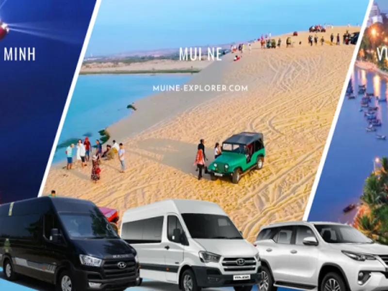 Ho Chi Minh To Mui Ne Day Trip Ending Vung Tau (Sunrise Tour) 11-12 Guests