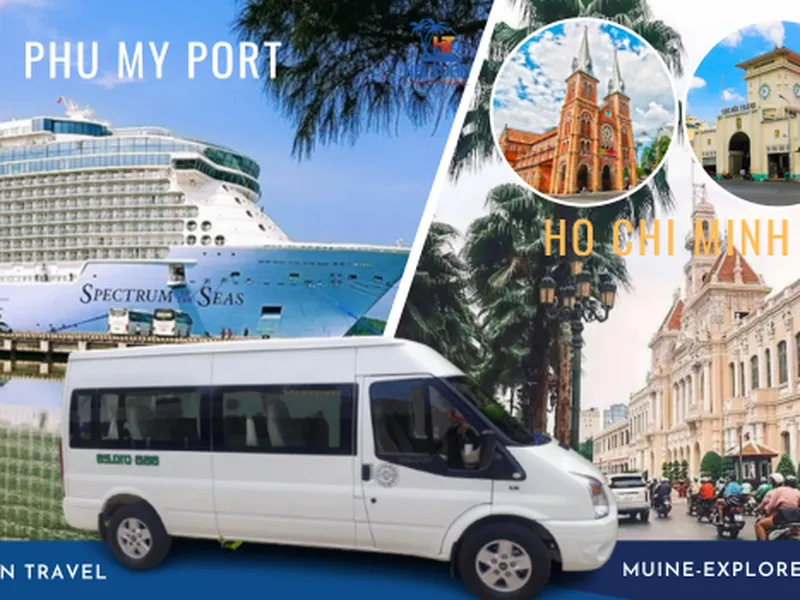 Ho Chi Minh City Day Tour From Phu My Port Car 16 Seats
