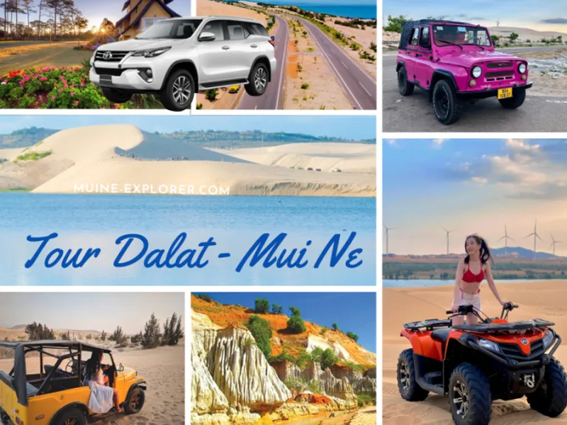 Tour Mũi Né 1 Ngày Từ Đà Lạt | Tour Mặt Trời Lặn