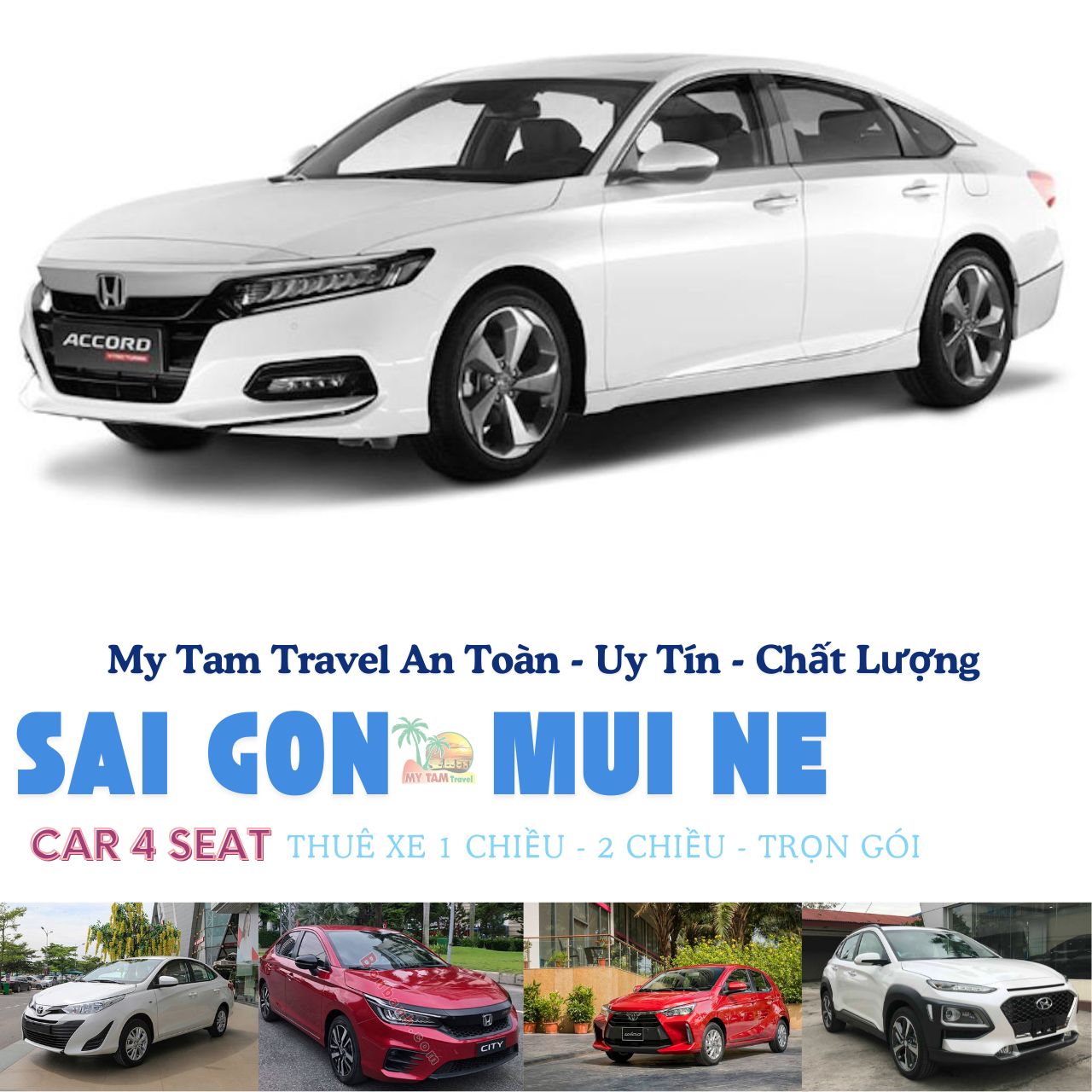 How many kilometers is the distance from Saigon to Mui Ne?