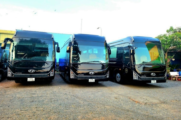 15 seater limousine to An Giang