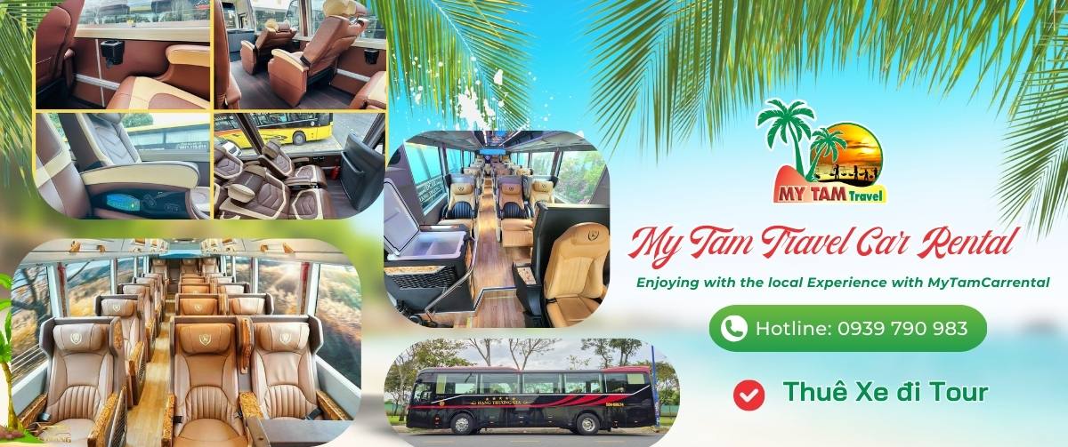 Rent a car to go to Ben Tre for 1 day to visit Ben Tre tourist attractions in Ben Tre: River Garden, Con Phung, ...