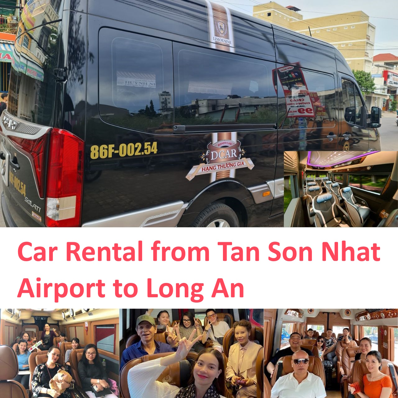 Car Rental from Tan Son Nhat Airport to Long An