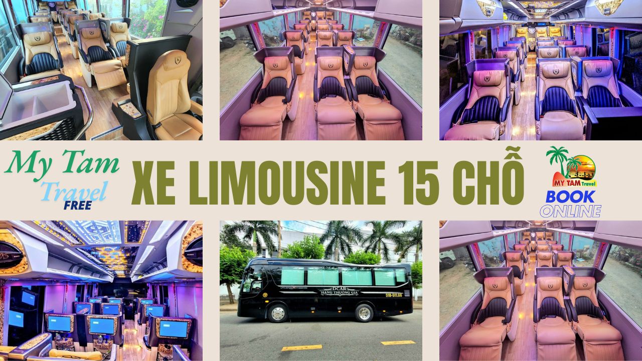 Thuê xe Sài Gòn Bến Tre 4-7-16-29-45 - Limousine 9-11-18 MY TAM TRAVEL