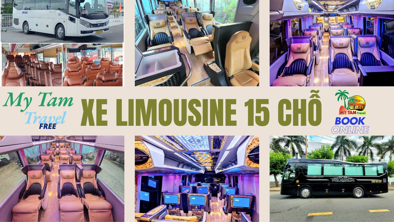 Car rental for Western Tour 7 provinces 4-7-16-29-45c Limousine 9-11-15-18c