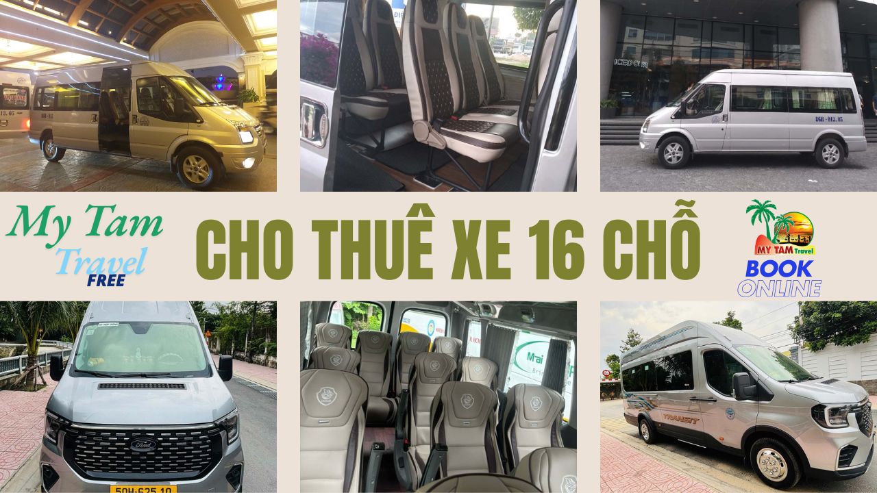16-seat car price from Mui Ne to Saigon (Ford Transit/ Hyundai Solati) MY TAM TRAVEL