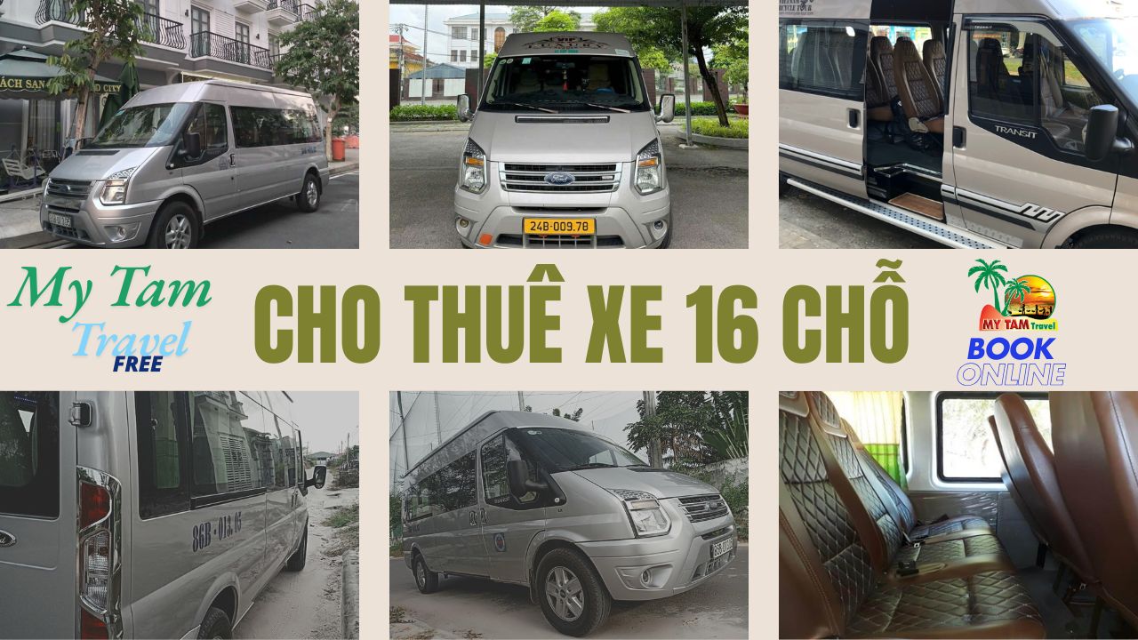16-seat car price from Mui Ne to Saigon (Ford Transit/ Hyundai Solati) MY TAM TRAVEL