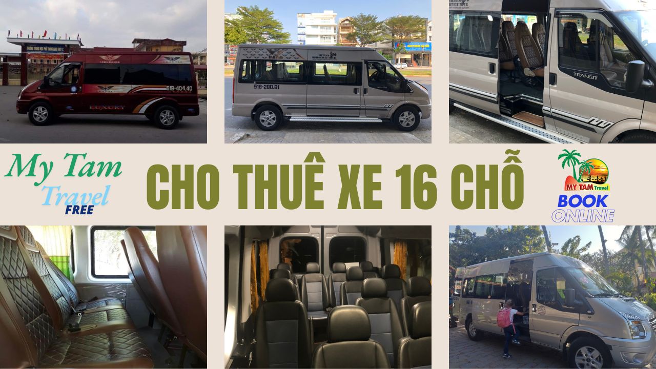16-seat car price from Mui Ne to Saigon (Ford Transit/ Hyundai Solati) MY TAM TRAVEL