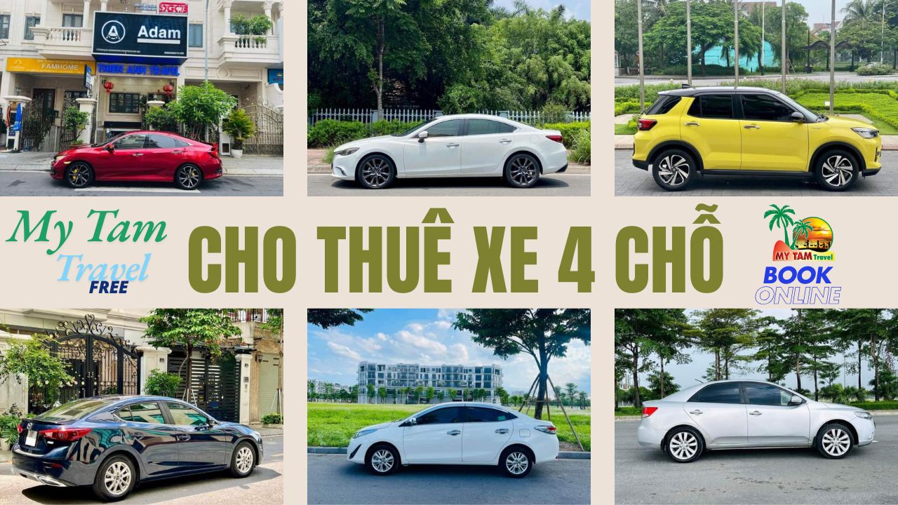 4-seat car price from Saigon to Mui Ne (New Car 2025) MY TAM TRAVEL