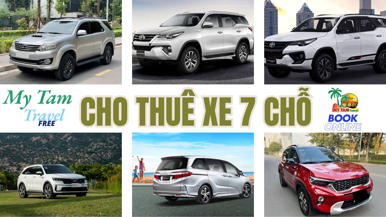 Car rental to An Giang 4-7-16-29-35-45c Limousine 9-11-15-18-28c