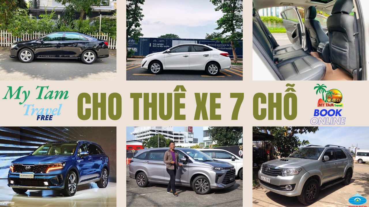 Car Rental Saigon To Mui Ne Price List 2025 Car 4-7-16-29-45-Limousine 9-11-15-18 Seats