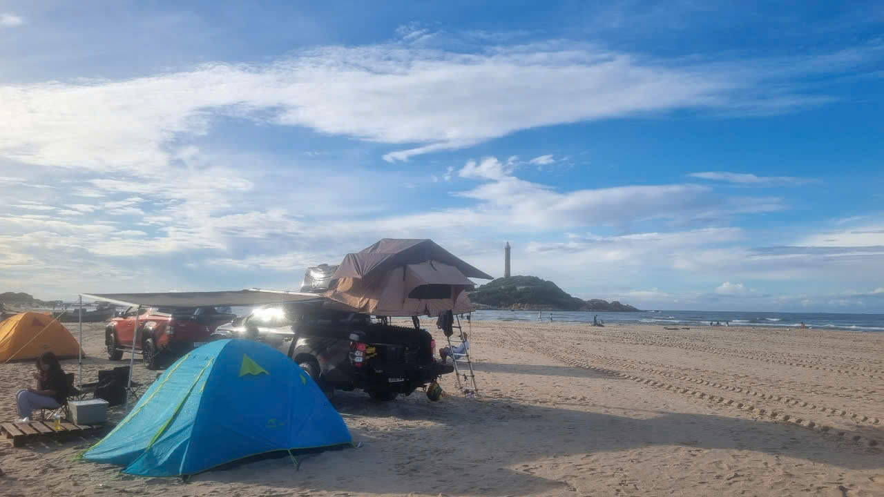 The ancient lighthouse was built during the French colonial period, offering a stunning view of the sea.