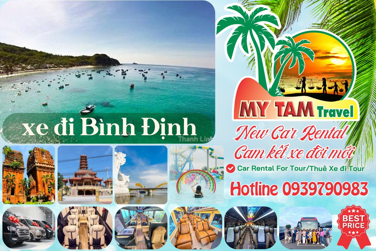 Cheap Car Rental Saigon Binh Dinh 4-7-16-29-45c Limousine 9-11-15-18-28c