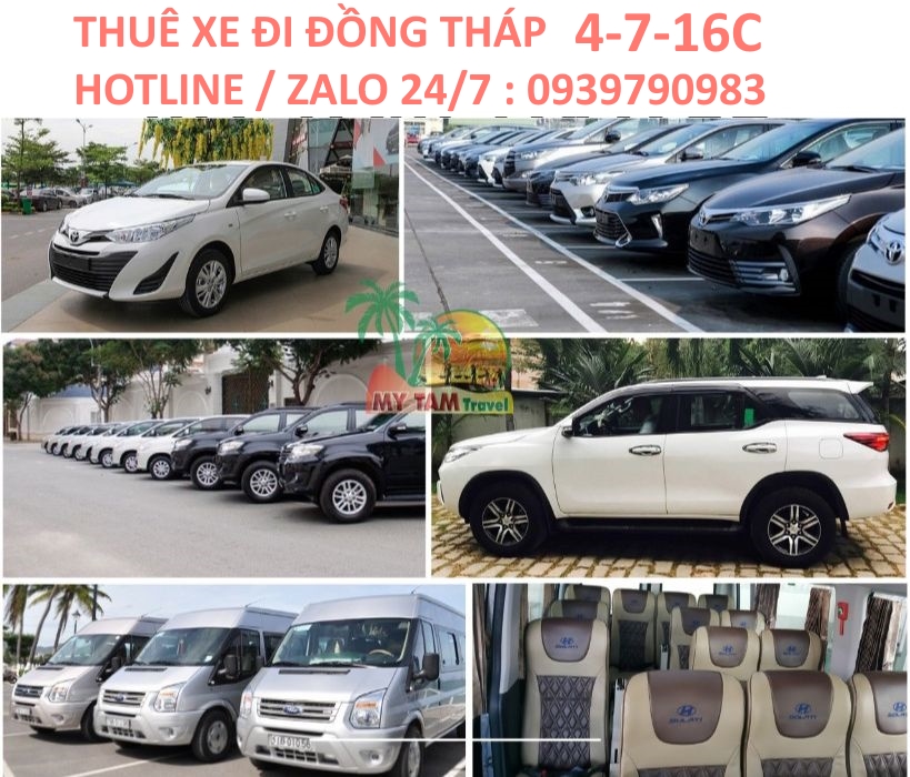 Thuê xe đi Đồng Tháp