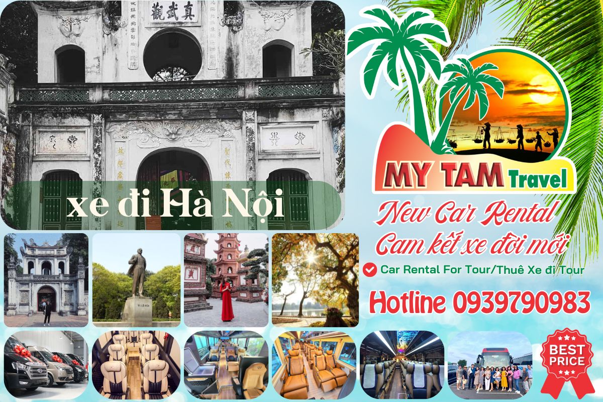 Car rental to Hanoi 4-7-16-29-35-45c Limousine 9-11-15-18-28c