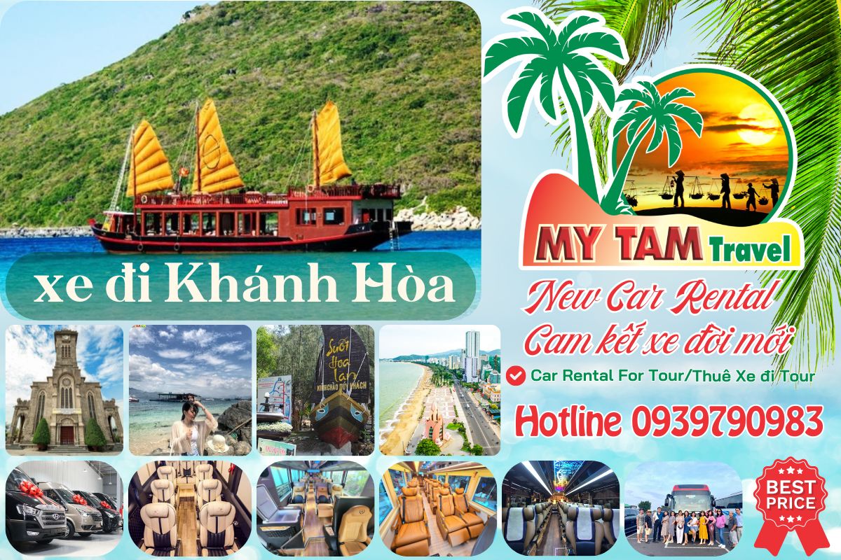 Car rental Saigon Khanh Hoa 4-7-16-29-45c Limousine 9-11-15-18-28c