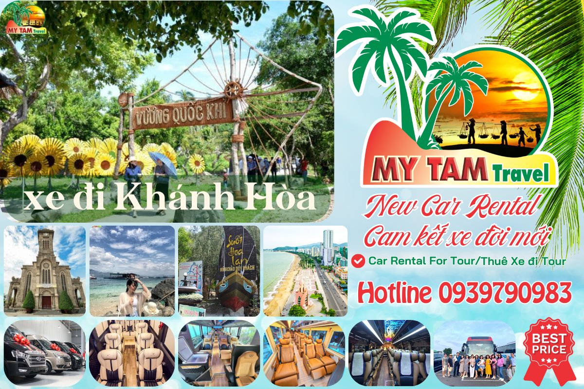 Car rental Saigon Khanh Hoa 4-7-16-29-45c Limousine 9-11-15-18-28c