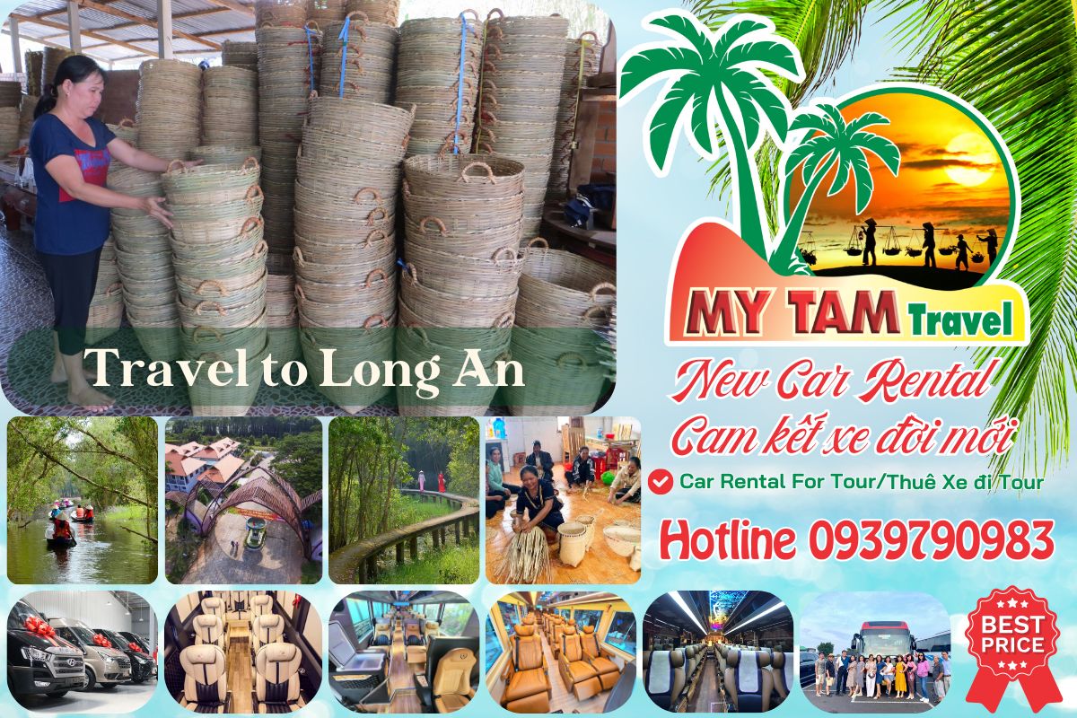 Long An Tourist Car Rental 4-7-16-29-45c Limousine 9-11-15-18-28c