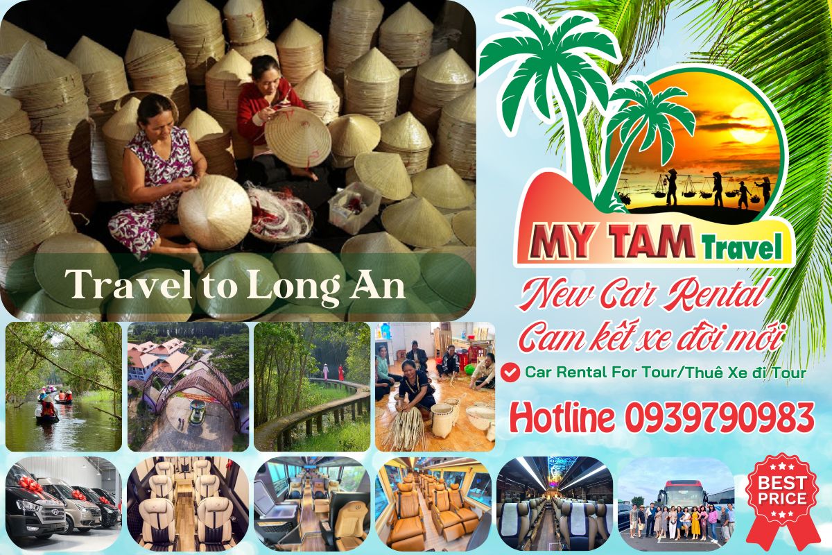 Long An Tourist Car Rental 4-7-16-29-45c Limousine 9-11-15-18-28c