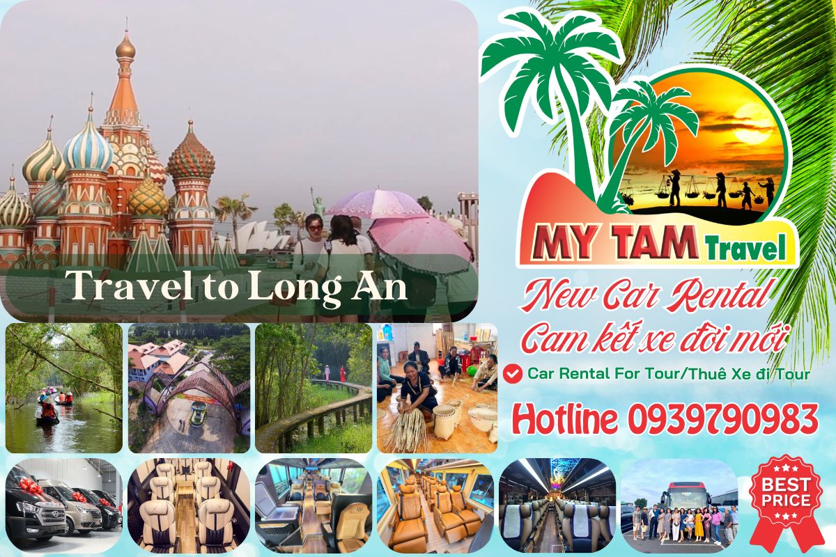 Long An Tourist Car Rental 4-7-16-29-45c Limousine 9-11-15-18-28c