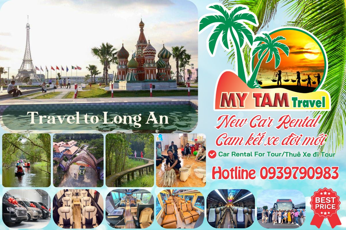 Long An Tourist Car Rental 4-7-16-29-45c Limousine 9-11-15-18-28c