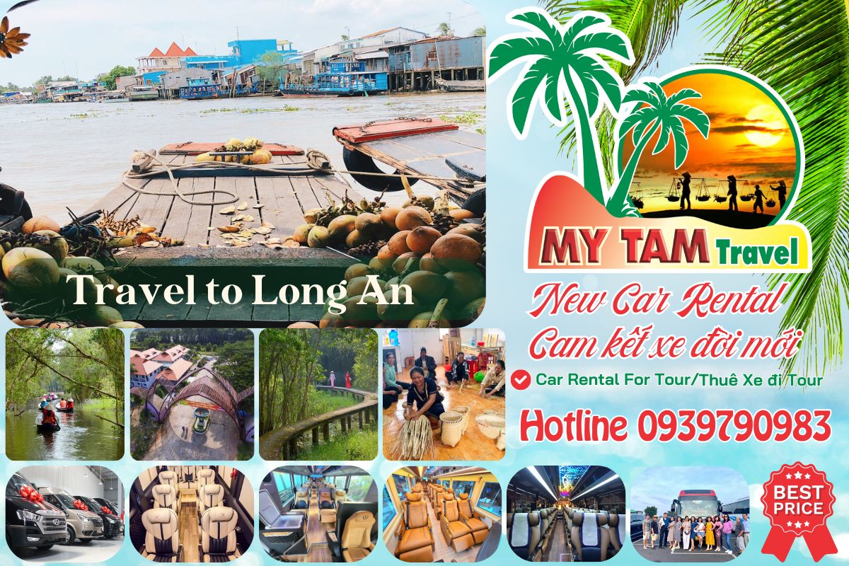 Long An Tourist Car Rental 4-7-16-29-45c Limousine 9-11-15-18-28c