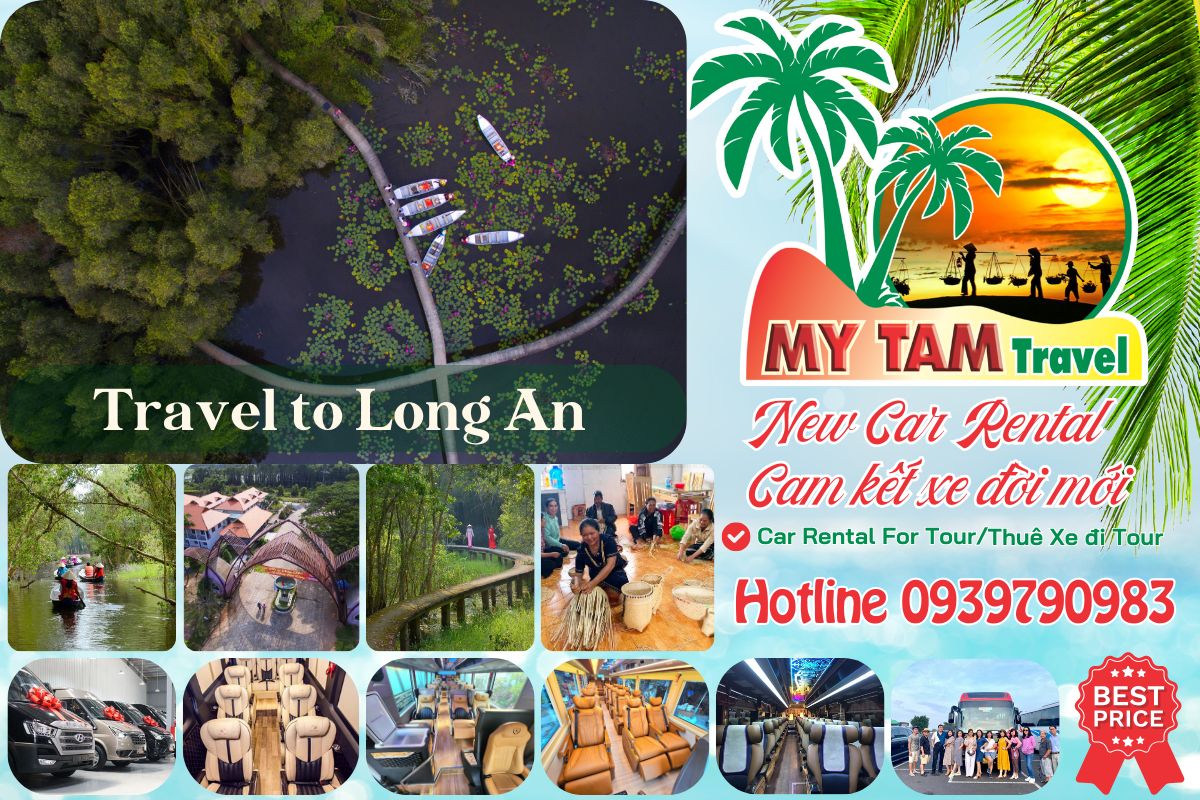 Long An Tourist Car Rental 4-7-16-29-45c Limousine 9-11-15-18-28c