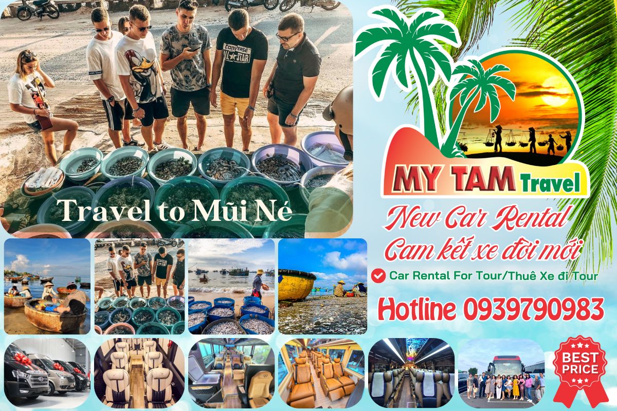 16-seat car price from Saigon to Mui Ne (Ford Transit/ Hyundai Solati) MY TAM TRAVEL