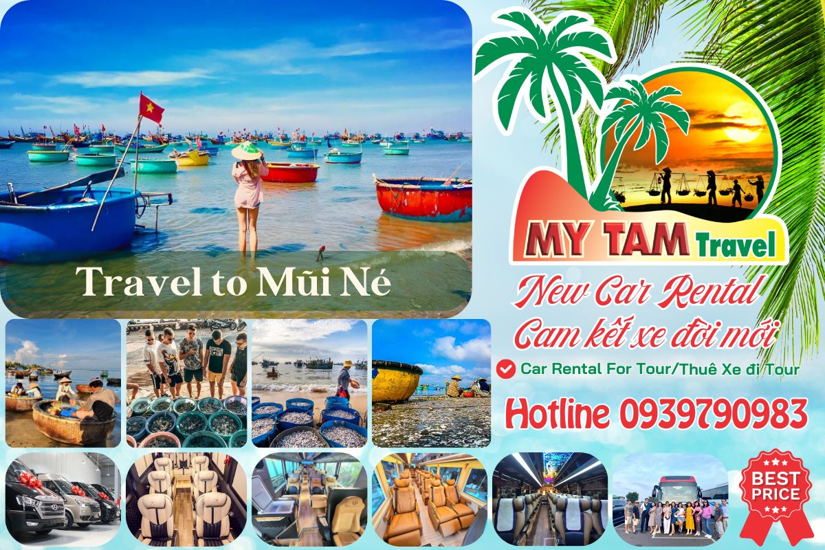 35-45 Seat Car Price from Saigon to Mui Ne (Thaco/ Universe 2024)