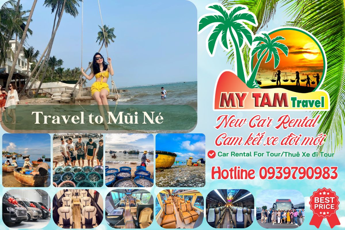 Car Rental Saigon To Mui Ne Price List 2025 Car 4-7-16-29-45-Limousine 9-11-15-18 Seats