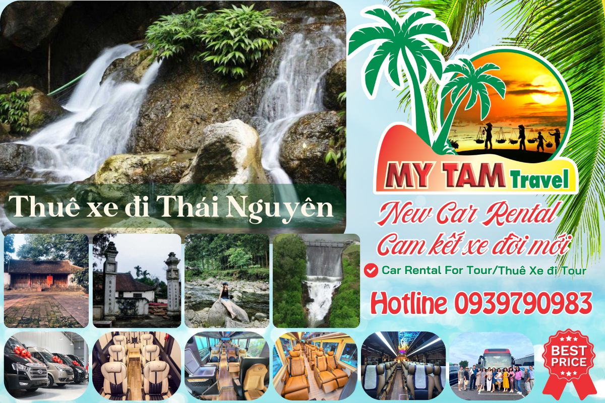 Car rental to Thai Nguyen 4-7-16-29-35-45c Limousine 9-11-15-18-28c