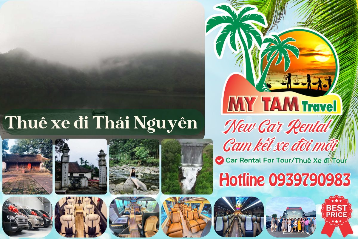 Car rental to Thai Nguyen 4-7-16-29-35-45c Limousine 9-11-15-18-28c
