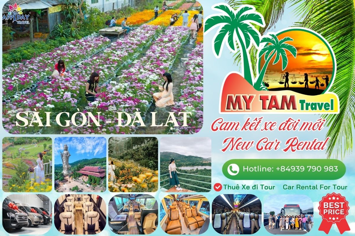 Saigon Da Lat Tour 4 Days 3 Nights MY TAM TRAVEL