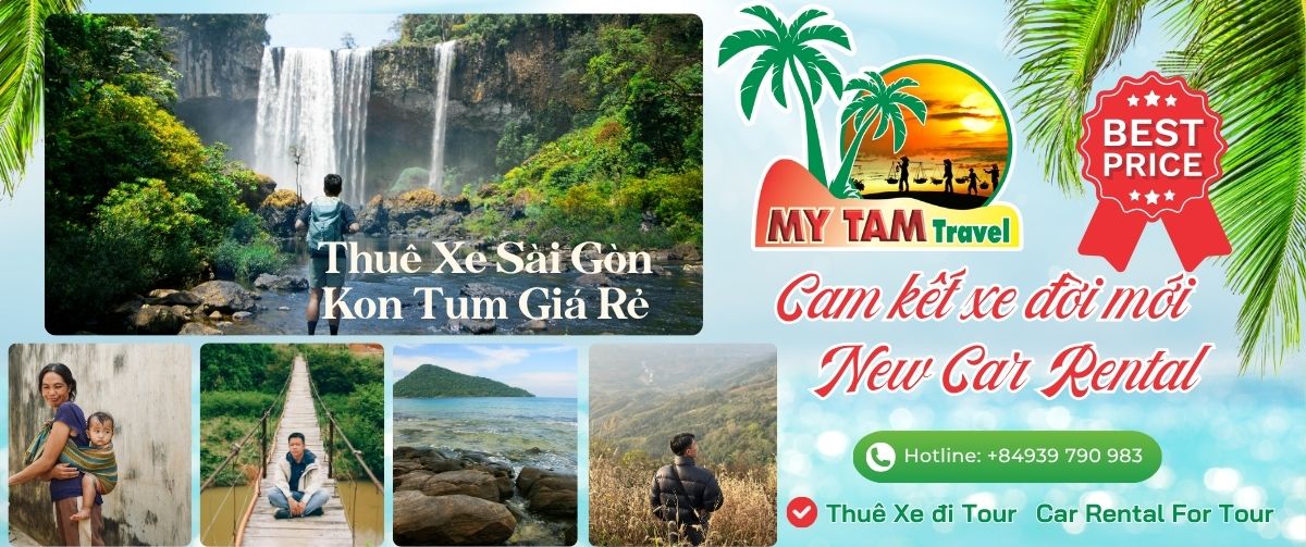 Car rental to Kon Tum 4-7-16-29-35-45c Limousine 9-11-15-18-28c