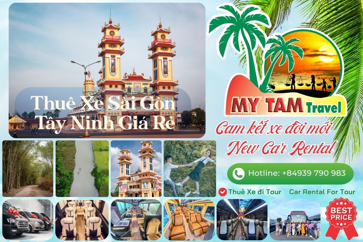 Rent a car to Ba Den Mountain - Holy See - Cu Chi 1 Day