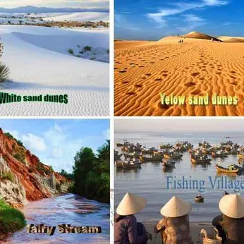 MUI NE JEEP TOUR | EXPLORE WHITE SAND DUNES, FAIRY STREAM & FISHING VILLAGE