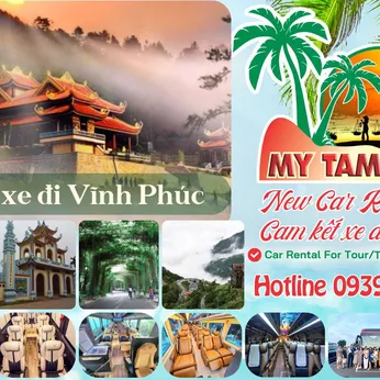 Thuê xe đi Vĩnh Phúc 4-7-16-29-35-45c Limousine 9-11-15-18-28c