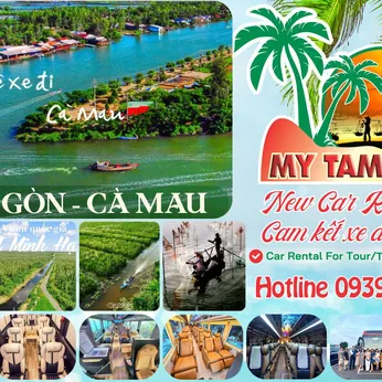 Thuê xe đi Hòn Đá Bạc Cà Mau 4-7-16-29-45c Limousine 9-11-15-18c