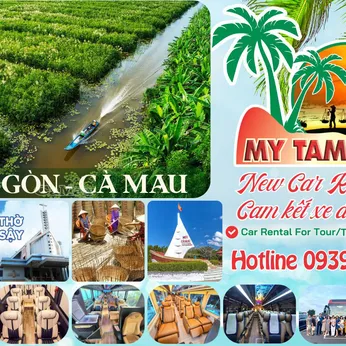 Thuê xe đi Rừng tràm U Minh 4-7-16-29-35-45c Limousine 9-11-15-18-28c