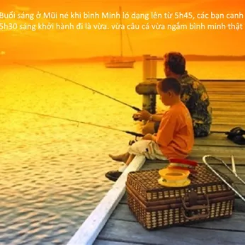 Tour Câu Cá Ngắm Hoàng Hôn