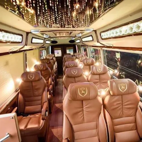 Car rental to Mekong Tour 7 provinces 4-7-16s Limousine 9-11-15-18s