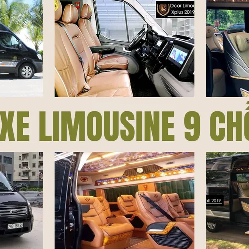Thuê xe Limousine 9 chỗ đi Vĩnh Long