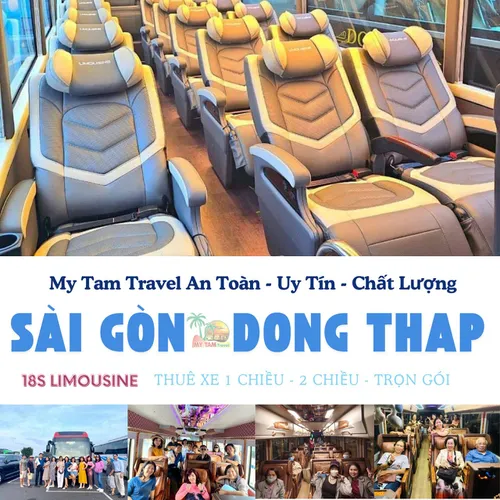 GIÁ XE LIMOUSINE 16 CHỖ SÀI GÒN ĐI ĐỒNG THÁP | DỊCH VỤ VẬN CHUYỂN CAO CẤP
