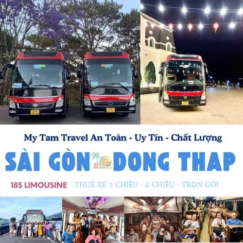 GIÁ XE LIMOUSINE 16 CHỖ SÀI GÒN ĐI ĐỒNG THÁP | DỊCH VỤ VẬN CHUYỂN CAO CẤP