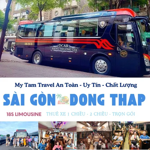 GIÁ XE LIMOUSINE 16 CHỖ SÀI GÒN ĐI ĐỒNG THÁP | DỊCH VỤ VẬN CHUYỂN CAO CẤP
