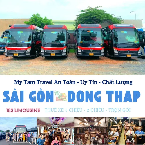 GIÁ XE LIMOUSINE 16 CHỖ SÀI GÒN ĐI ĐỒNG THÁP | DỊCH VỤ VẬN CHUYỂN CAO CẤP