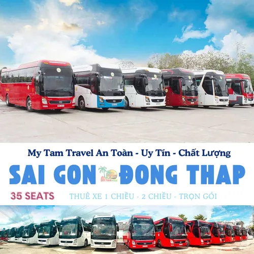 GIÁ XE 35 CHỖ SÀI GÒN ĐI ĐỒNG THÁP | BÁO GIÁ THUÊ XE 35 CHỖ MỚI NHẤT